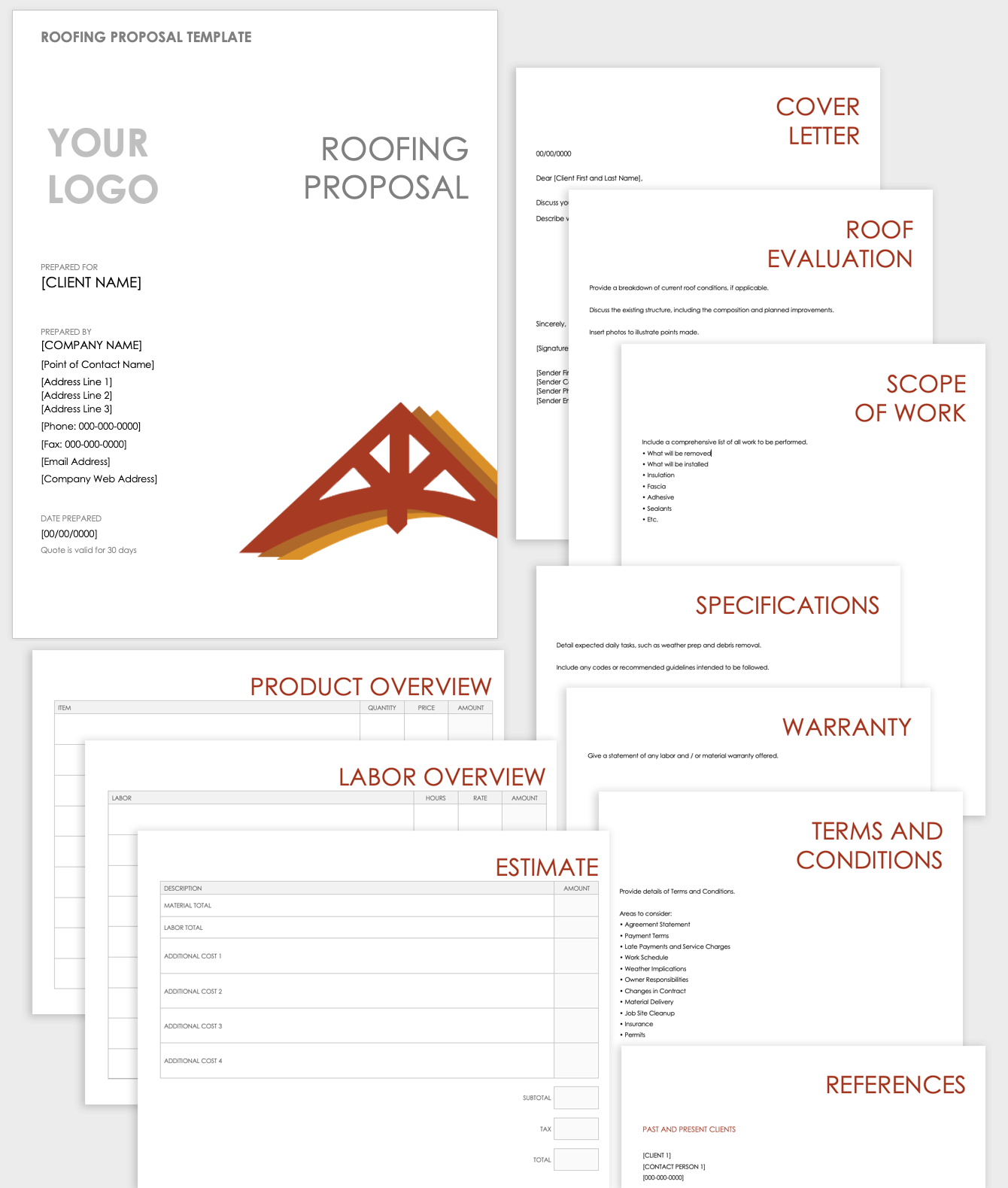 Roofing Proposal Template