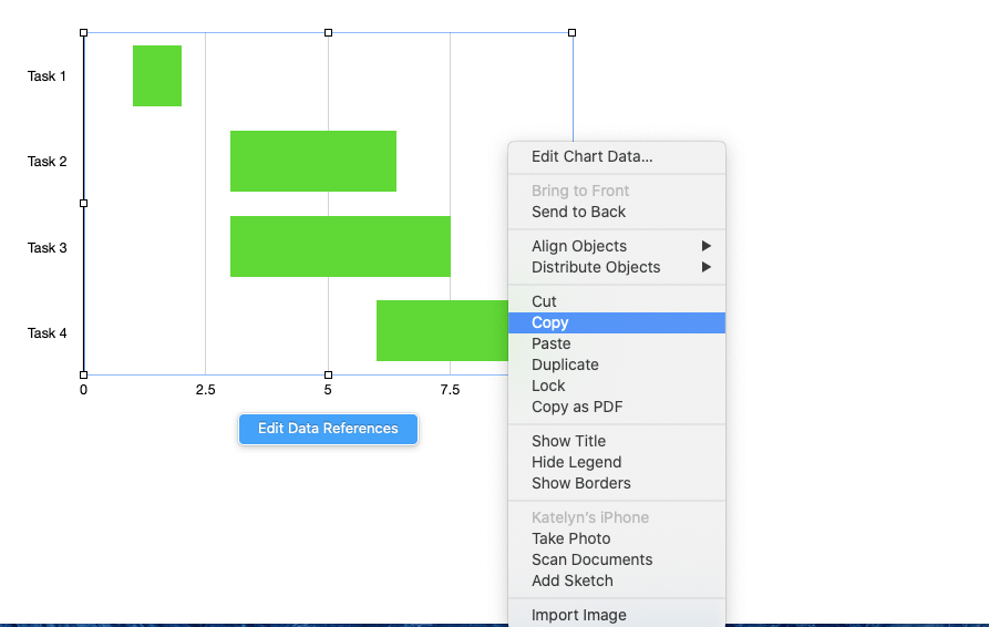 Copy Numbers Gantt