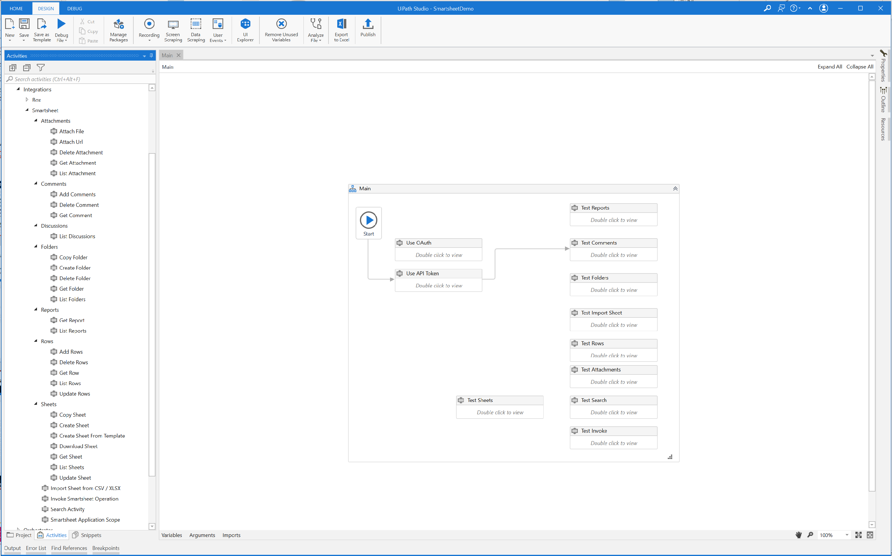 UiPath Screenshot