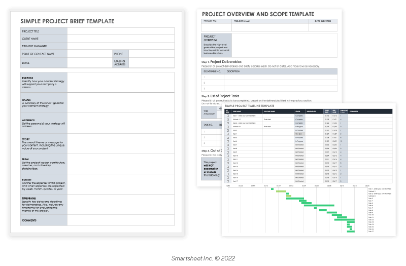 Project Brief Starter Kit Templates