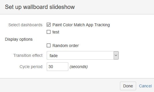 Jira Set Up Wallboard Slideshow