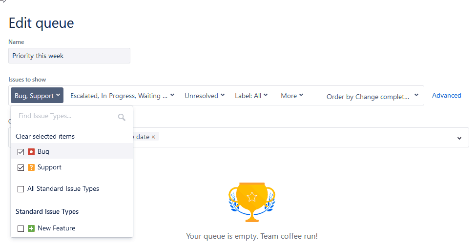 Jira Ticketing Create Queue